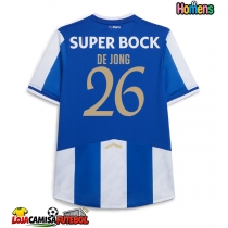 Camisa de Futebol Porto Luuk de Jong #26 Equipamento Principal 2025-26 Manga Curta